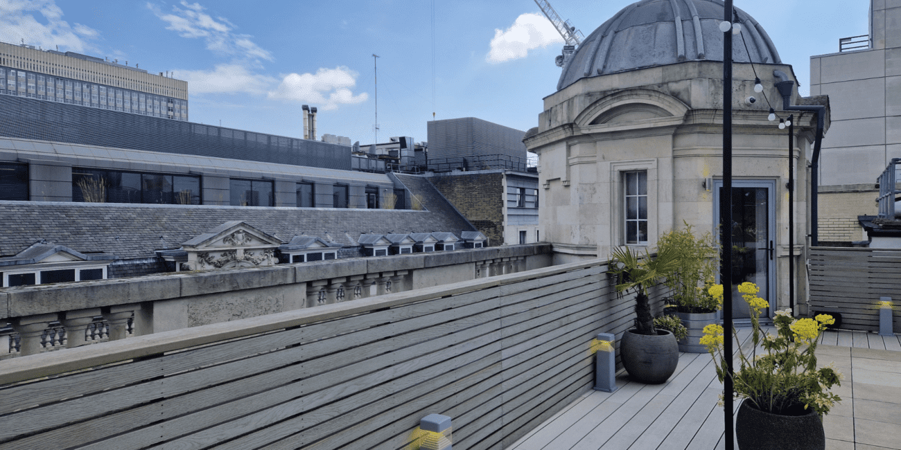 London new office - news article - rooftop